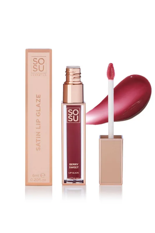 Debenhams Women's Satin Lipglaze 6ml in Berry Sweet Berry Sweet 6ml female