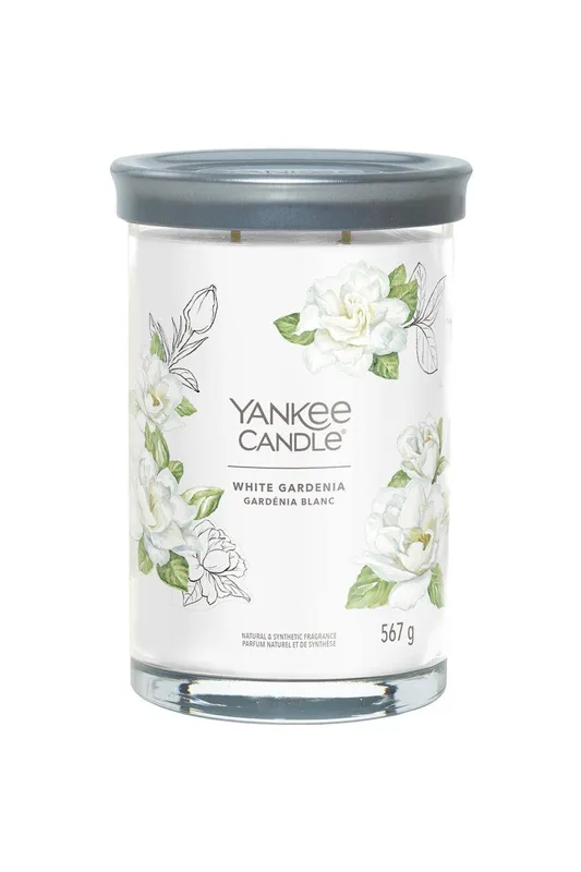 Debenhams Signature Large Tumbler White Gardenia Candle - White