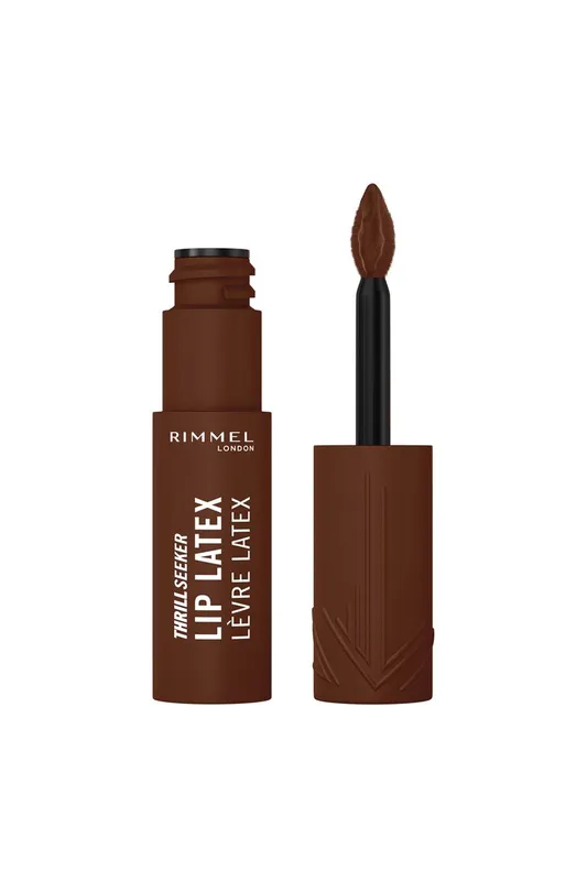 Rimmel London Women's Thrill Seeker Lip Latex 6ml in Cappuccino Deep Cappuccino Deep 6ml