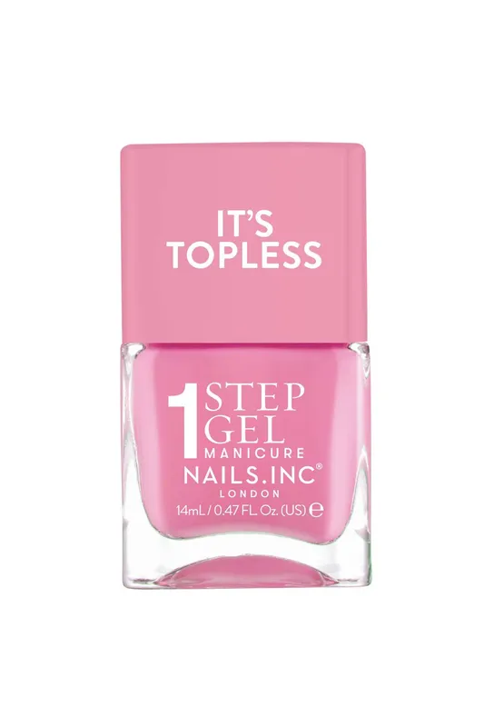 Nails Inc Women's Topless Nail Varnish 14ml in Miley Miley 14ml