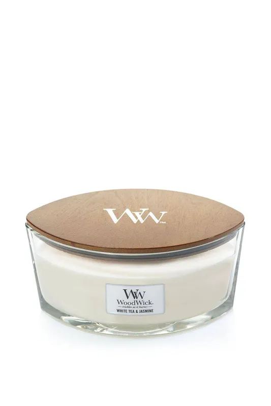 Debenhams Women's White Tea & Jasmine Ellipse Candle White One Size female