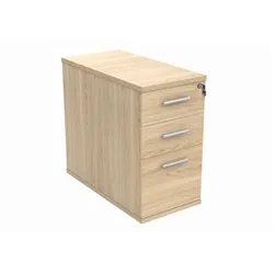 Desk High Office Storage Unit 800 Deep Canadian Oak