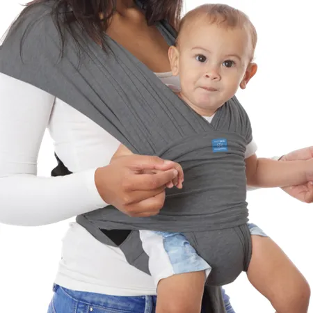 Dreamgenii SnuggleRoo Baby Carrier - Charcoal Grey