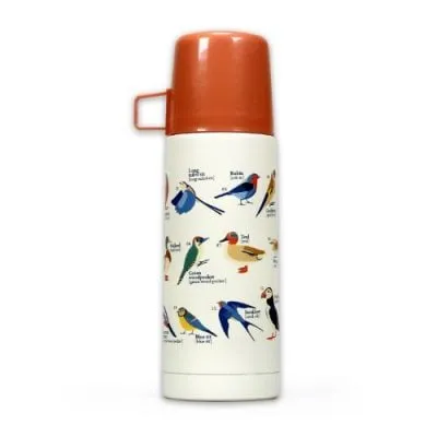 Free As A Bird Metal Flask