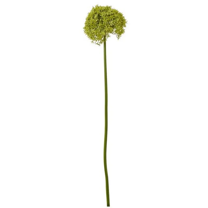 Giant Allium (Single Stem Flower) - Plastic - L21 x W21 x H90 cm - Green