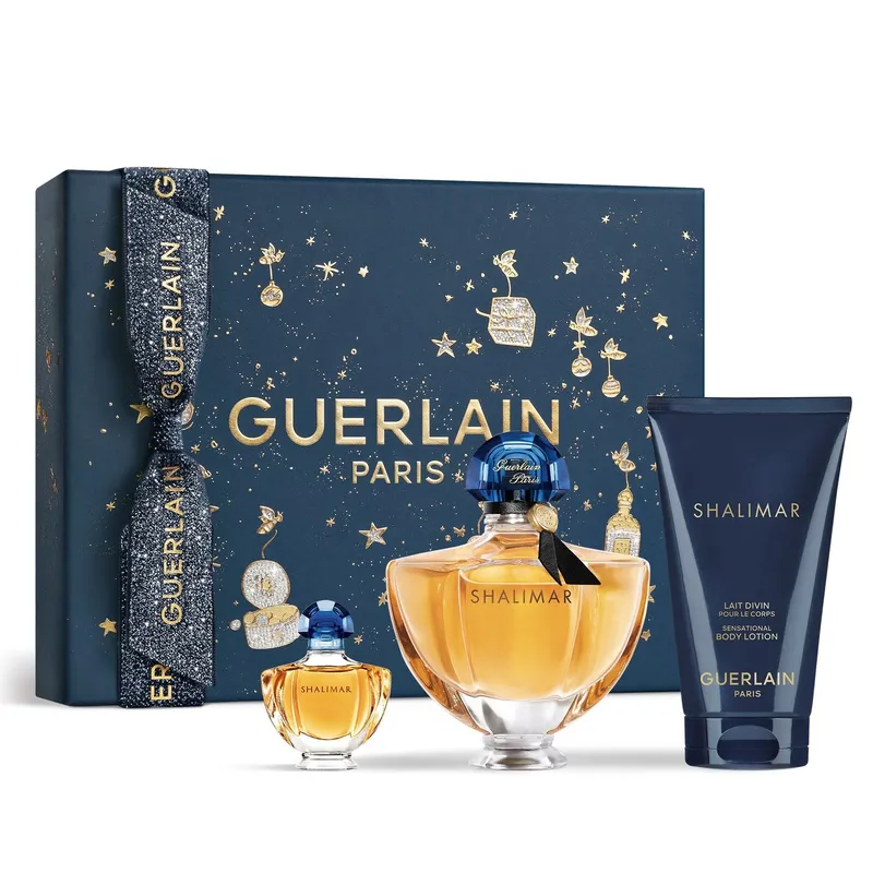 Guerlain Shalimar Perfume - 50ml Eau De Parfum Gift Set