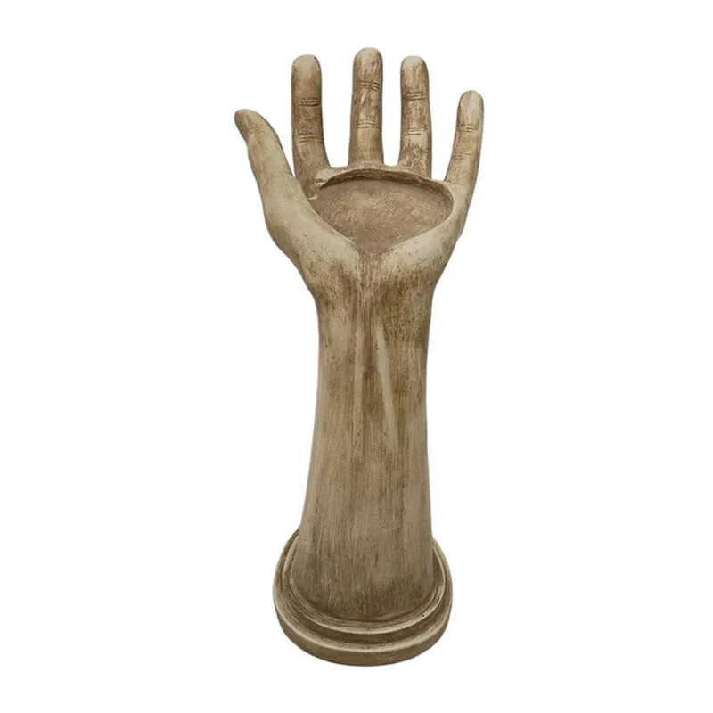 Hand Wine Bottle Holder - Resin - L22 x W14 x H32 cm