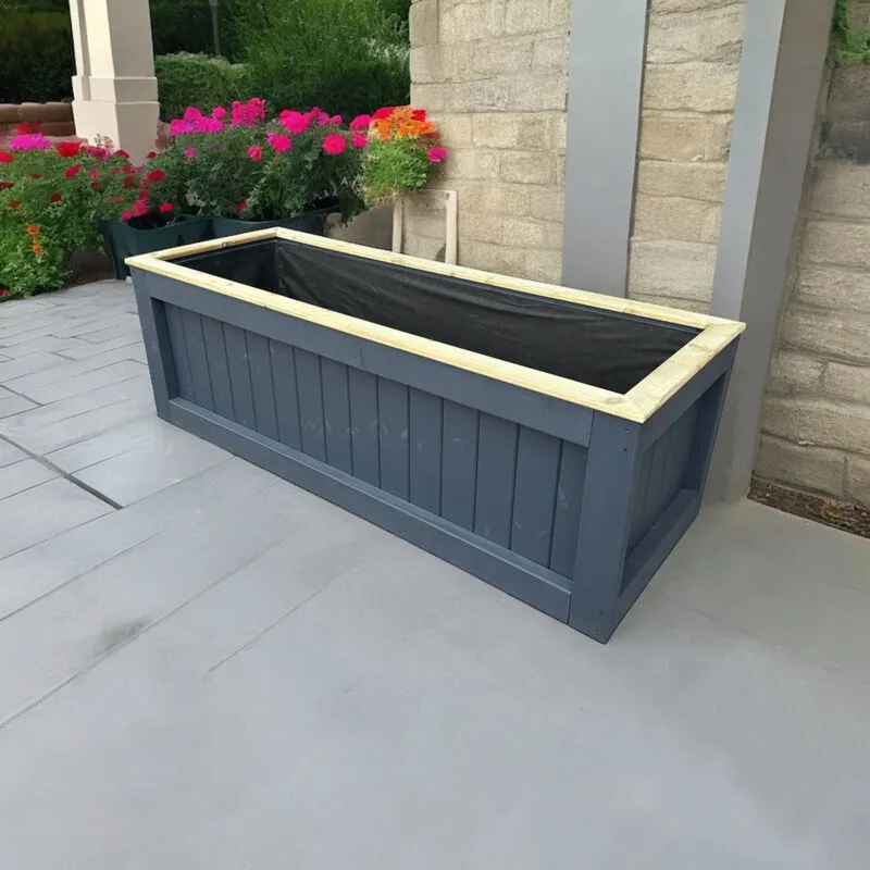 Buttercup Farm Kent Garden Planter (Choice of Paint Colours) - L50 x W50 x H50 cm Multicolor