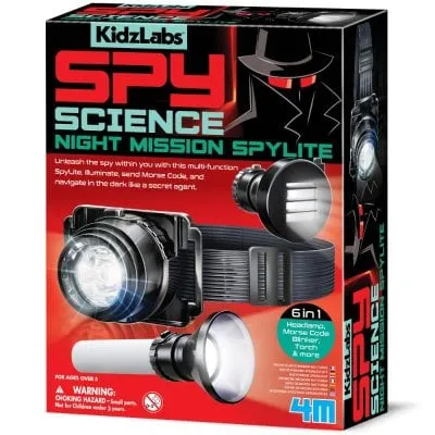 Kidzlabs - Spy Science Night Mission Spylite