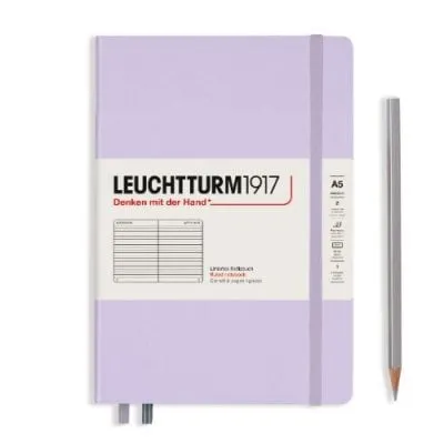 Lilac Medium Ruled Notebook
