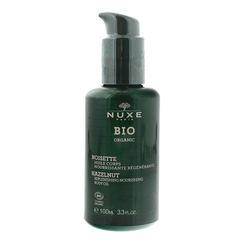 Nuxe Bio Organic Hazelnut Replenishing Nourishing Body Oil 100ml