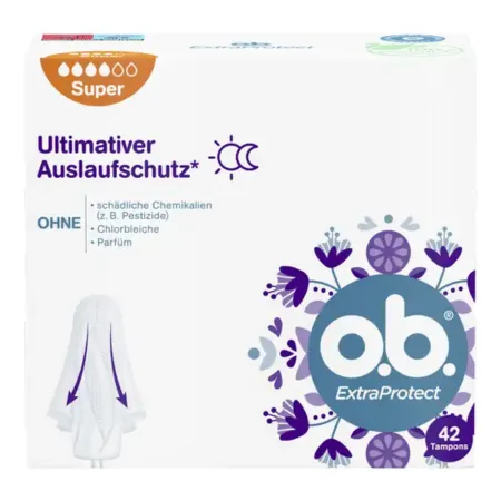 O.B. ExtraProtect Super Tampons - 42 pcs