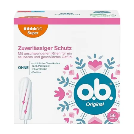 O.B. Original Super Tampons - 56 pcs