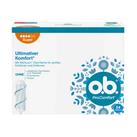 O.B. ProComfort Super Tampons - 54 pcs