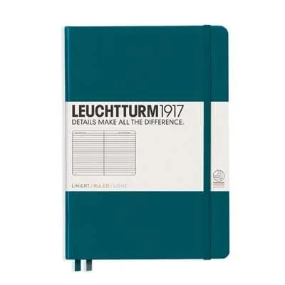 Pacific Green Medium Ruled Notebook