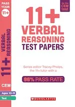 Scholastic 11+ Verbal Reasoning Tests Ages 10-11