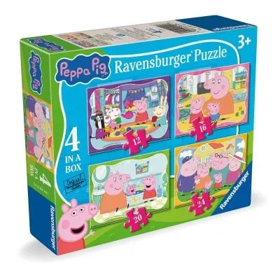 Peppa Pig 4 In 1 Puzzles
