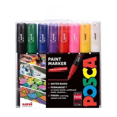 Posca Start Paint Markers Pack of 8