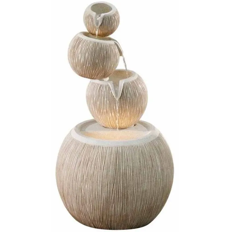 Poseidon Water Feature - L53 x W53 x H100 cm