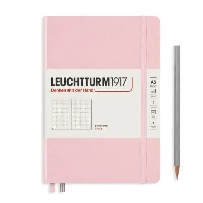 Powder Medium Dotted Notebook