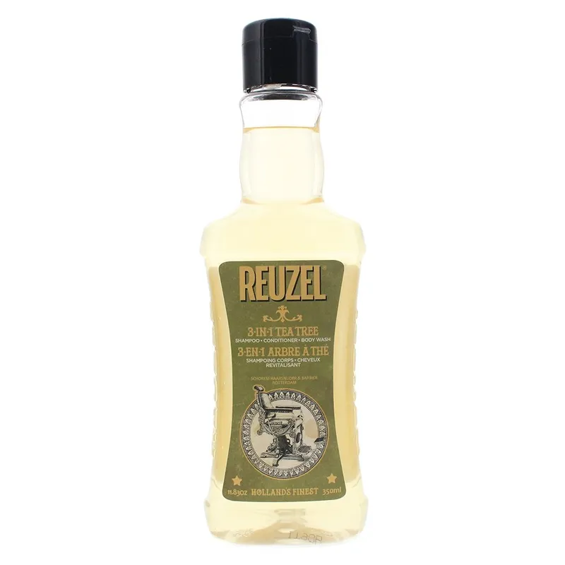 Reuzel 3-In-1 Tea Tree Shampoo 350ml