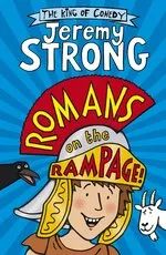 Jeremy Strong Romans on the Rampage Paperback Book Multicolor