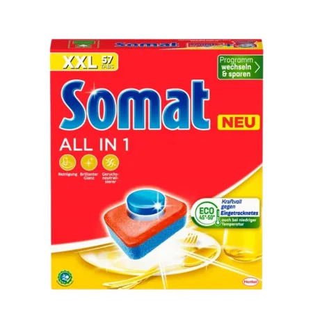 Somat All-In-1 Dishwashing tabs - 57 pcs