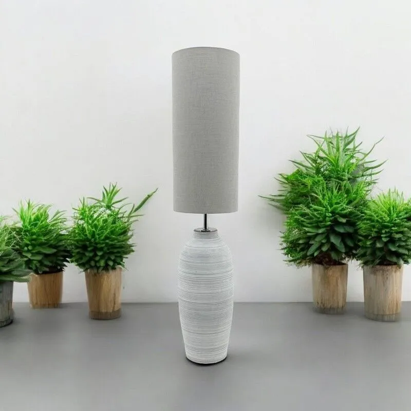 Table Lamp - Ceramic - L30 x W30 x H80 cm