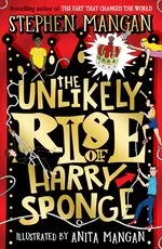Stephen Mangan The Unlikely Rise of Harry Sponge Paperback Book Multicolor