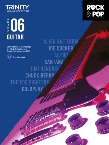 Trinity College London Rock & Pop 2018 Guitar Grade 6