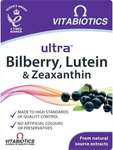 Ultra Billberry & Lutein Tabs