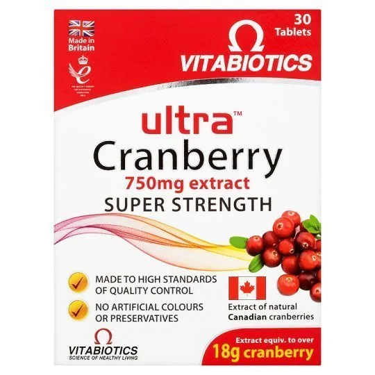 Ultra Cranberry Tablets X30