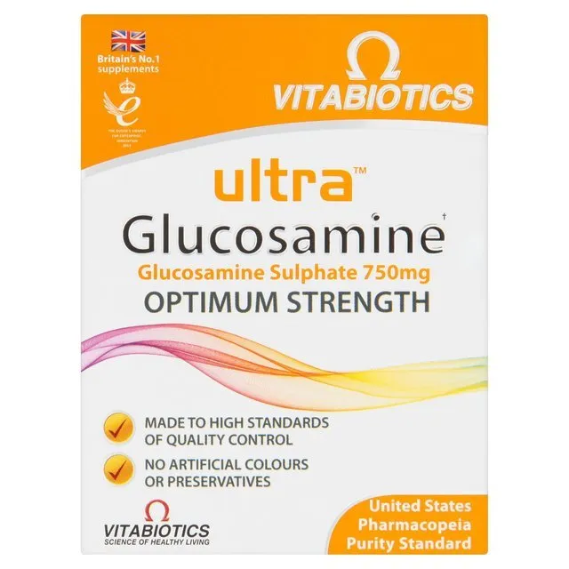 Vitabiotics Ultra Glucosamine 750mg 60 Tablets
