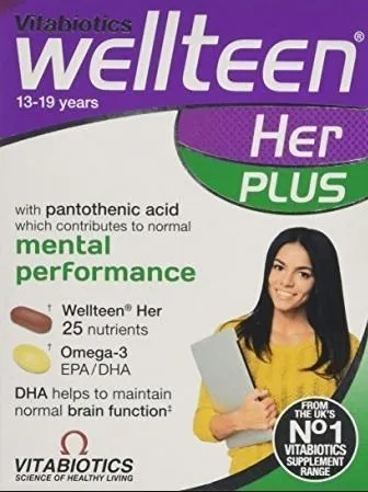 Vitabiotics Wellteens Him 13-19 years 30 tablets