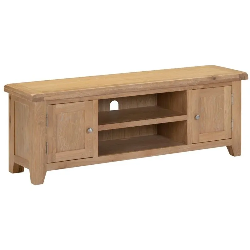Seconique Windsor 140cn TV Unit Oak Wood 58"