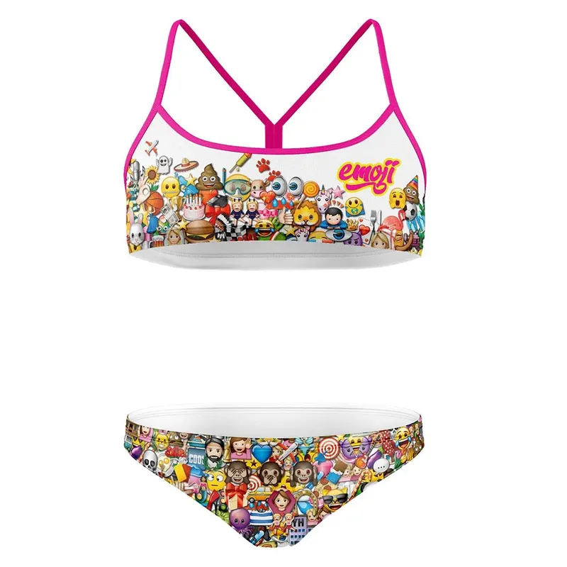 Otso Emoji Big Wave Bikini Multicolour M Women