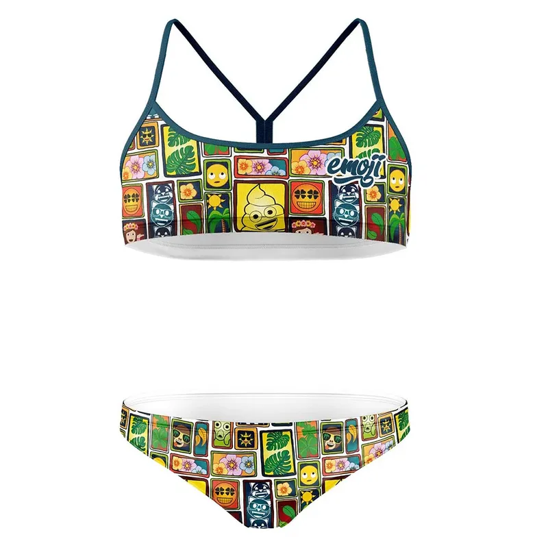 Otso Emoji Portrait Bikini Multicolour M Women