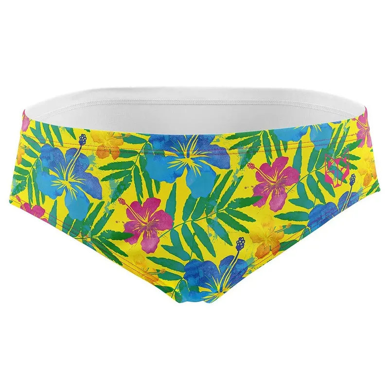 Otso Floral Swimming Brief Yellow L Men