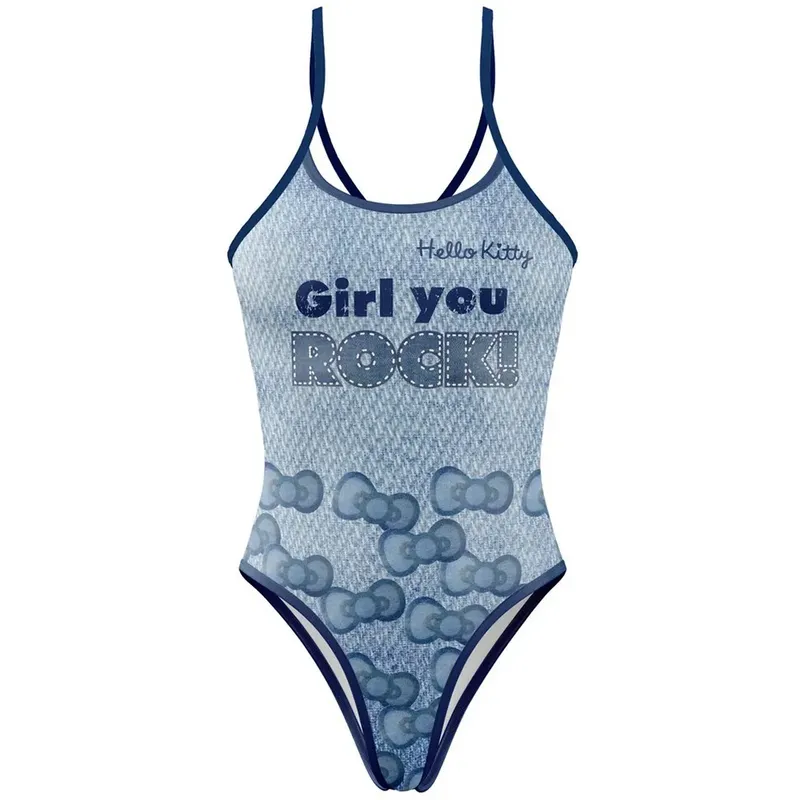 Otso Hello Kitty Denim Swimsuit Denim S Women