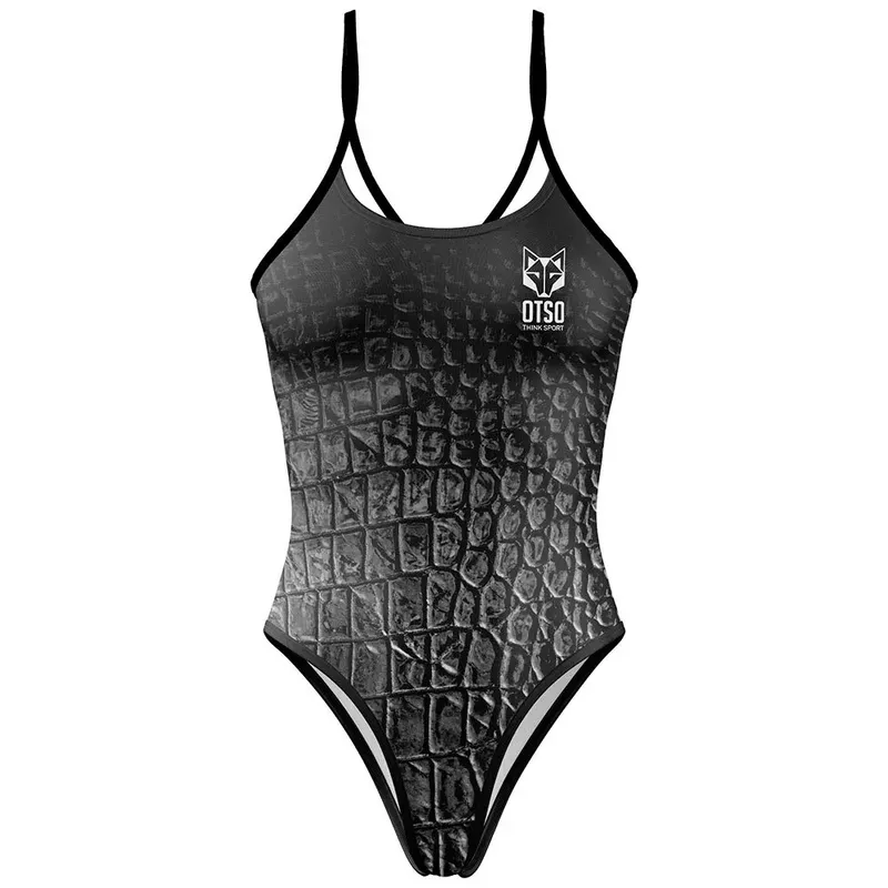 Otso Swimsuit Black Snake L Women