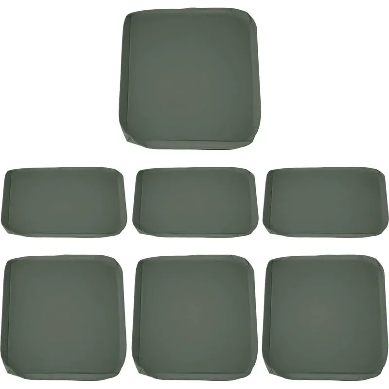 Outsunny - Cushion Cover Replacement Garden Rattan Patio Furniture Seat Cover Deep Grey
