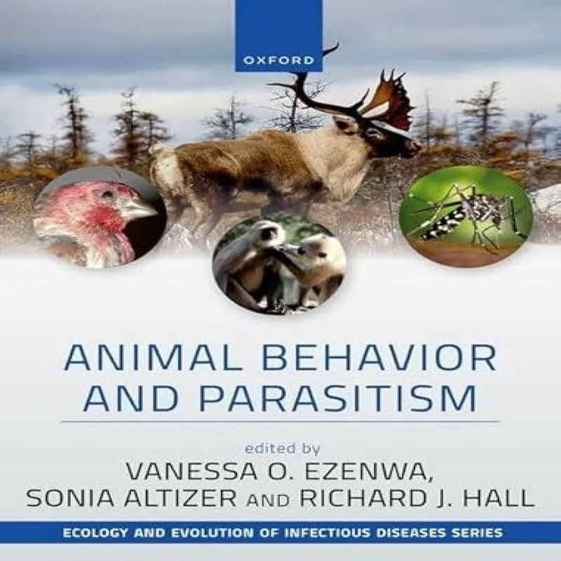Oxford University Press Animal Behavior & Parasitism Hardback Book Multicolor