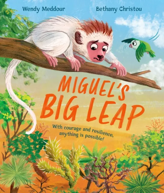 Wendy Meddour Miguel's Big Leap Paperback Book Multicolor