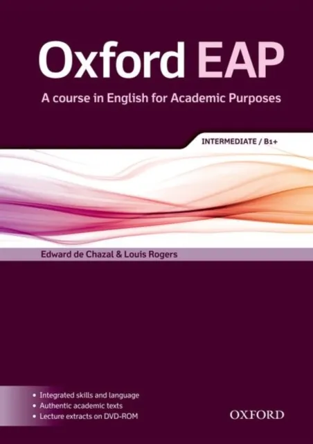Oxford University Press Oxford Eap: Intermediate/b1+: Student'S Book And Dvd-Rom Pack