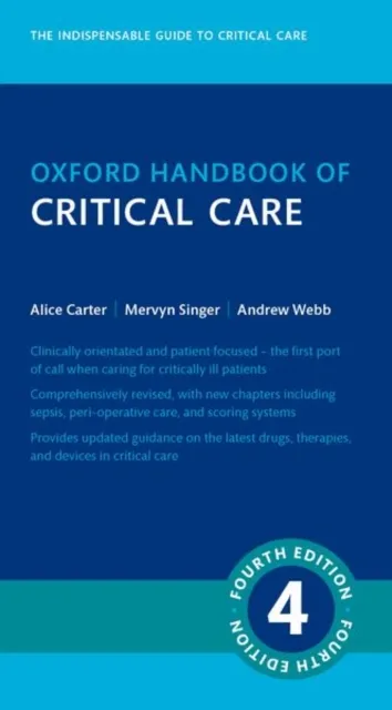 Oxford University Press Oxford Handbook Of Critical Care