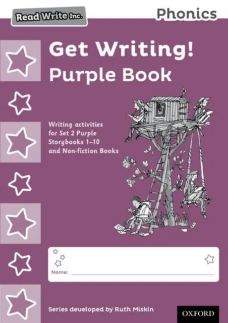 Oxford University Press Read Write Inc. Phonics: Get Writing! Purple Book Pack Of 10