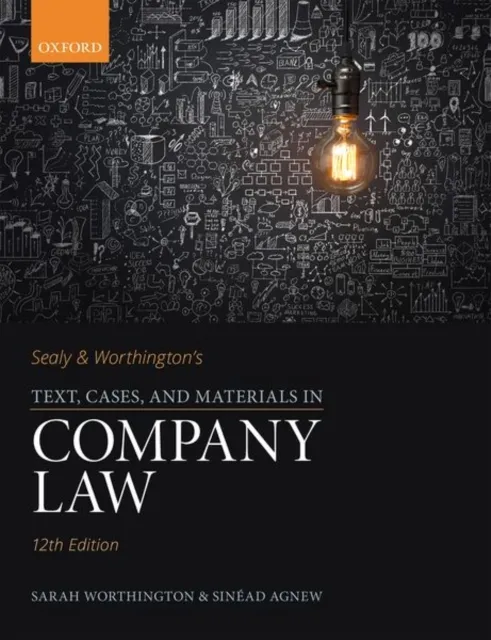 Oxford University Press Sealy & Worthington'S Text, Cases, And Materials In Company Law