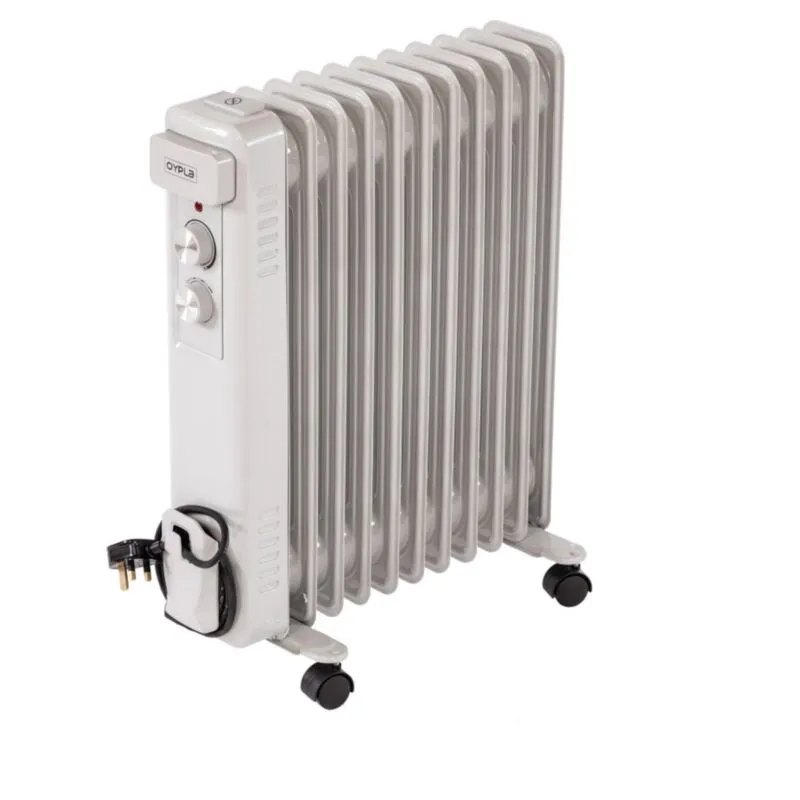 Oypla Electrical 2500W 11 Fin Portable Oil Filled Radiator Electric Heater