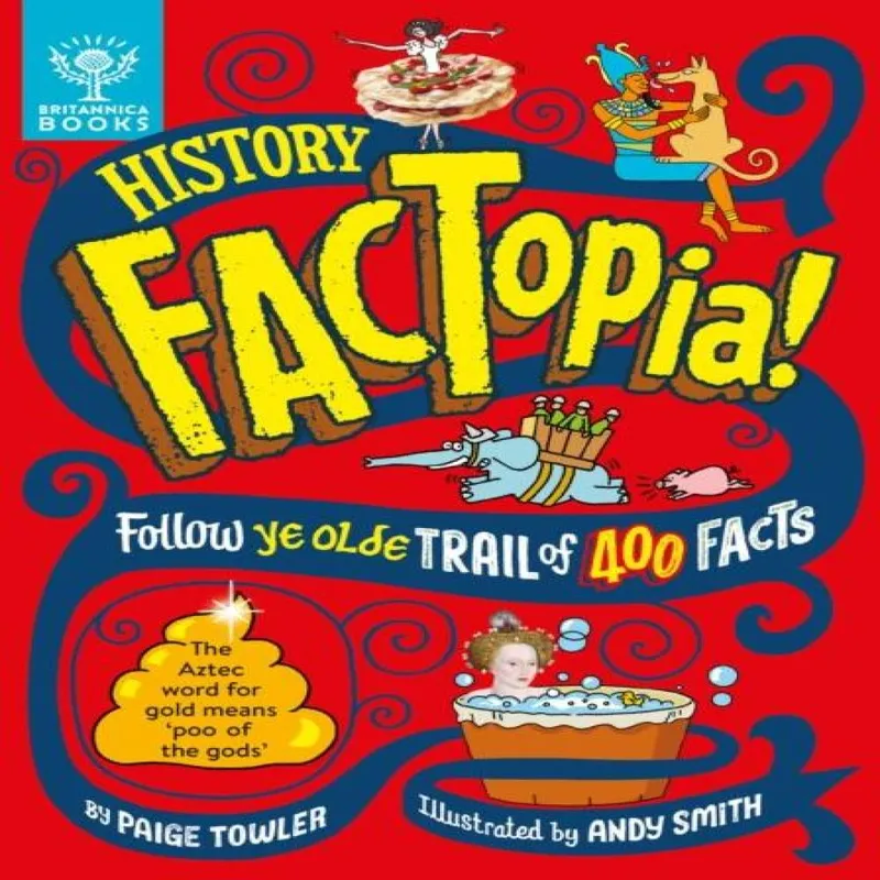 Paige Towler History FACTopia Hardback Book Multicolor