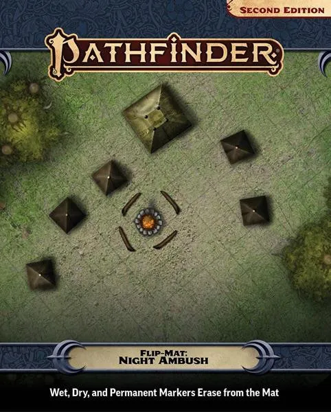 Paizo Publishing Pathfinder Flip-Mat: Night Ambush